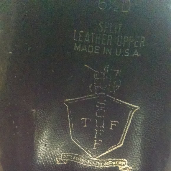 Vintage rare suede leather hiking boots shoes - Picture 12 of 12